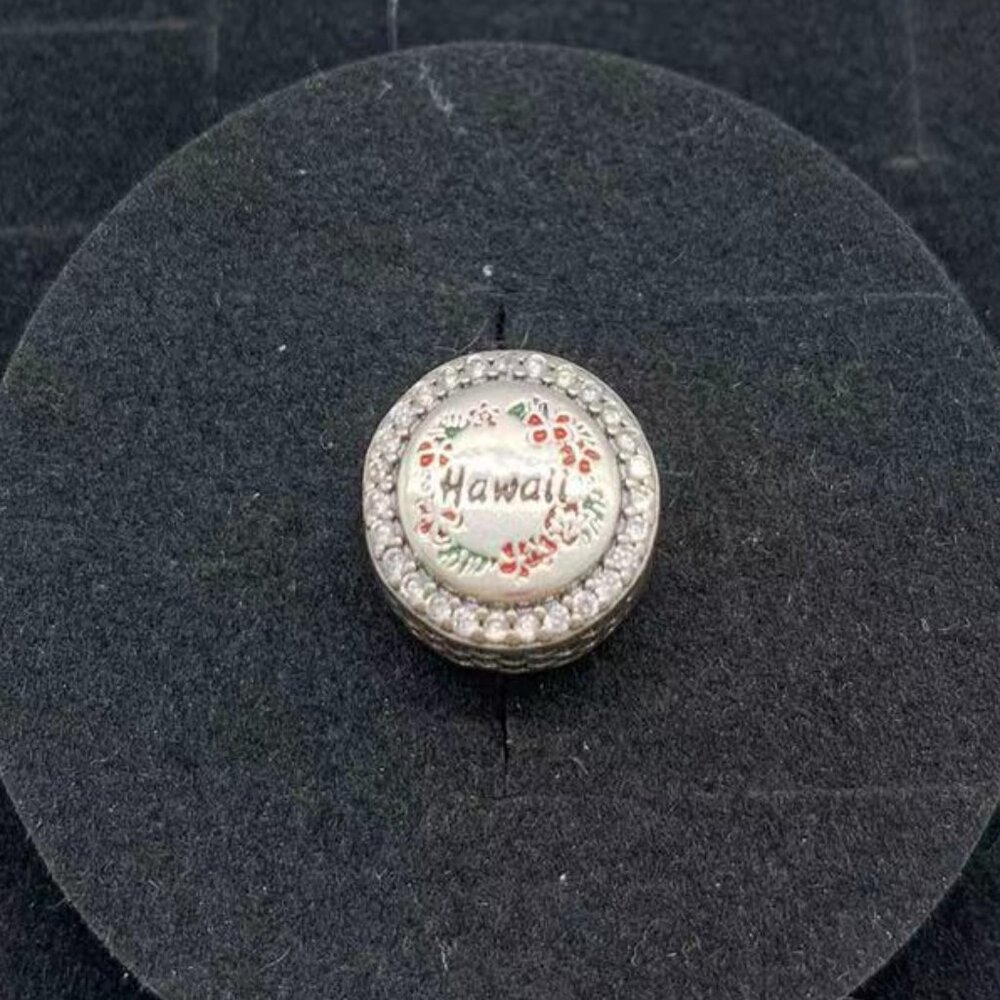 Pandora Hawaii Round Charm S925 sterling silver
